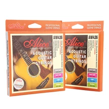 Wholesale 12 sets/lot Alice AW436 Acoustic Guitar Strings 6-string Set Concert Strings Multi Tension for Option Wholesale 12 sets/lot Alice AW436 Acoustic Guitar Strings 6-string Set Concert Strings Multi Tension for Option