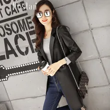 Ptslan 2017 women genuine lambskin coat full pelt coat real leather sheepskin slim fit Lapel coat