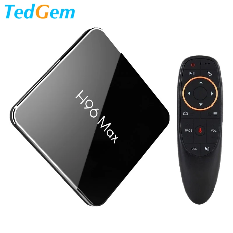 

H96 MAX X2 Android TV Box 8.1 4GB 64GB S905X2 1080P H.265 4K Google Play Store Netflix Youtube H96MAX Smart TV box Media Player