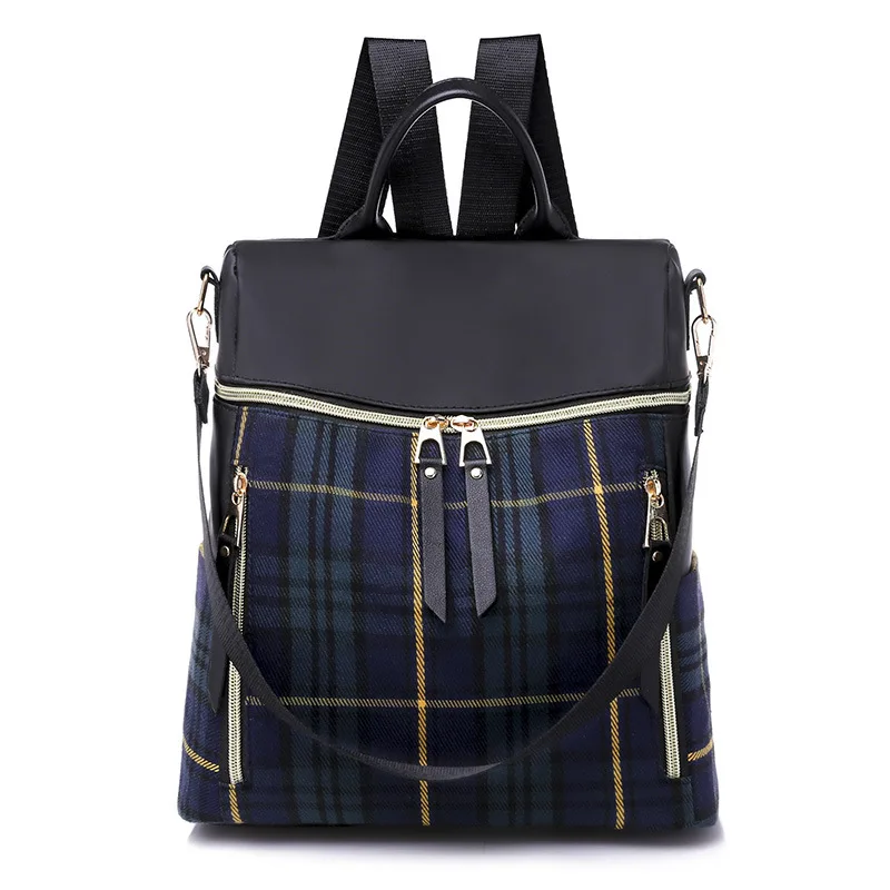 

New Korean Version of the Nylon Wild Multi-function Leisure Travel Backpack