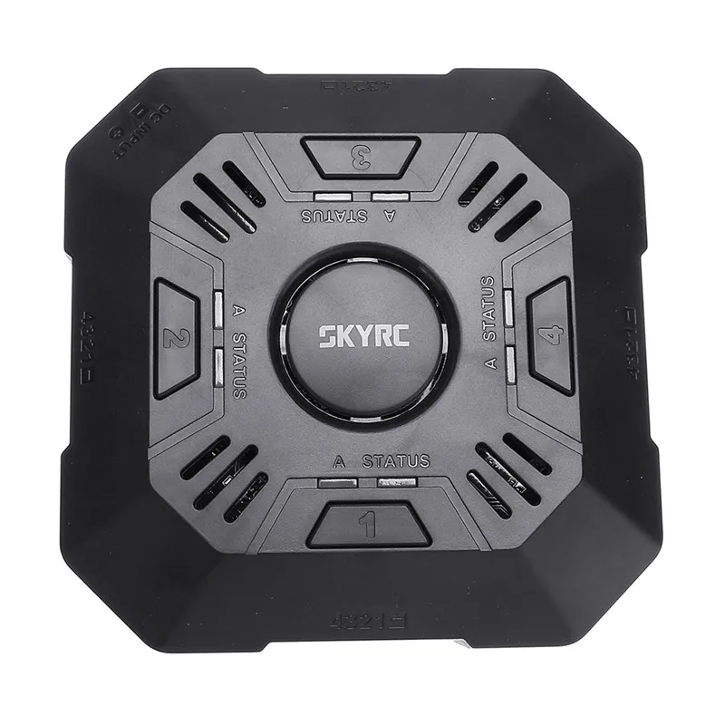 SKYRC E4Q 4*50W 4*5A DC 2-4S LED Smart Battery Balance Charger with XT60 Input