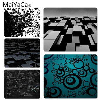 

MaiYaCa Non Slip PC Black Boxes DIY Design Pattern Game mousepad Size for 180x220x2mm and 250x290x2mm Rubber Mousemats