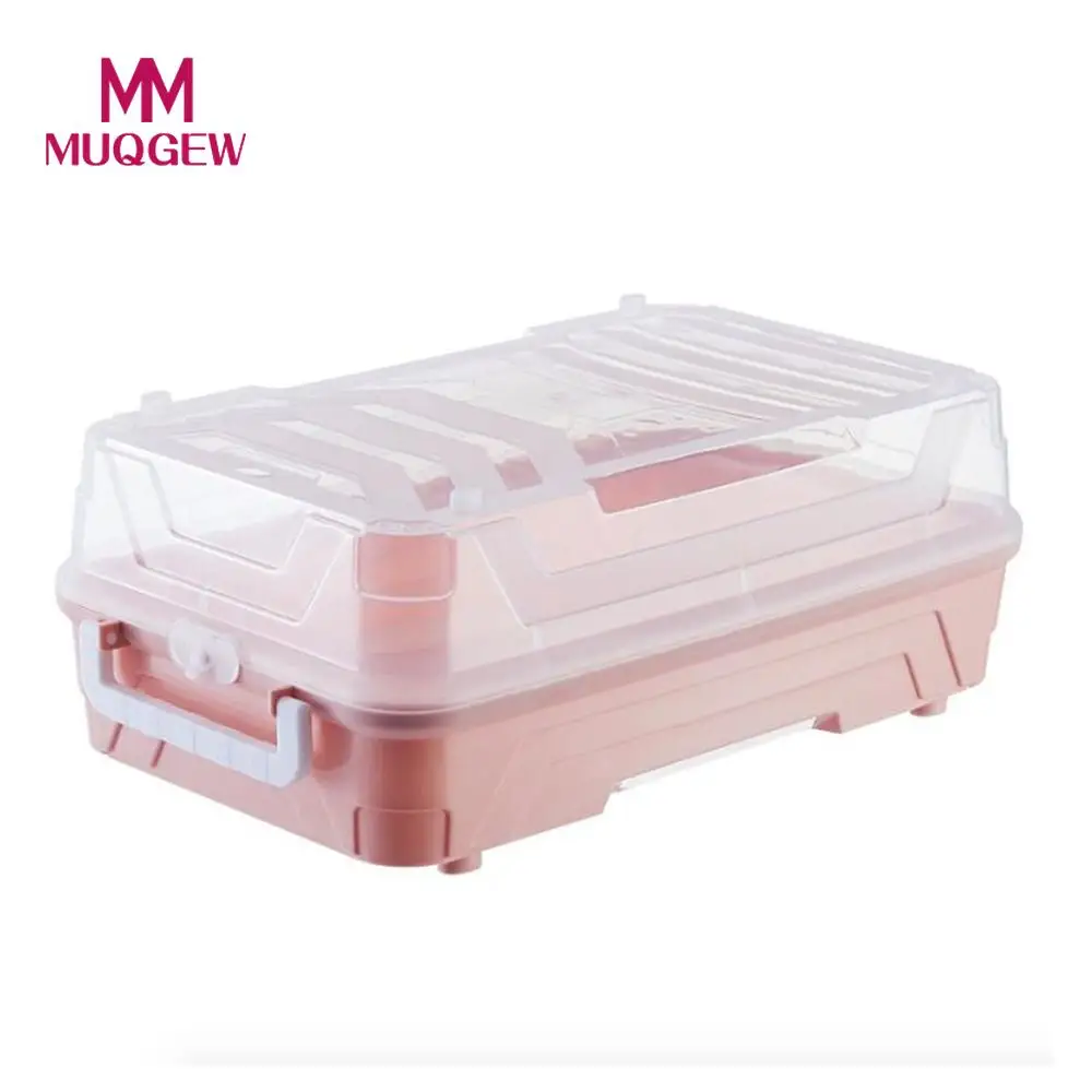 

Doll part box 6 Sections Clear Toy Storage Carrying Box Accessories For LOL Surprise Dolls accessories