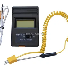 TM-902c температура метр tm902c цифровой термометр+ термопары Датчик иглы