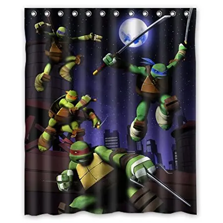 Ninja Turtle Curtains Reviews - Online Shopping Ninja Turtle christmas decorations for home film Teenage Mutant Ninja Turtles 160x180cm Fabric bathroom accessories Shower Curtain - Ninja Turtle Curtains Reviews - Online Shopping Ninja Turtle