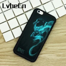 Чехлы LvheCn из ТПУ для телефонов iPhone 6, 6 S, 7, 8 Plus, X, 5, 5S, 5C, SE, 4, 4S, ipod touch 4, 5, 6, чехол с изображением оленя Гарри Поттера