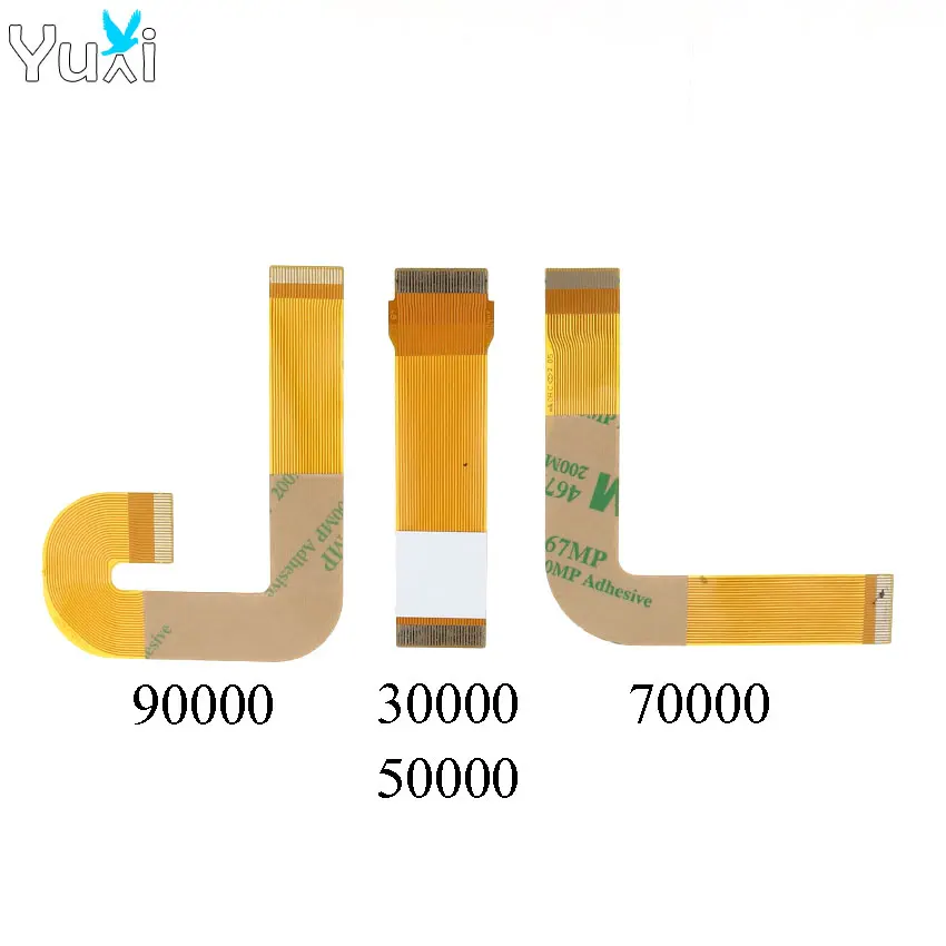 YuXi 100 шт. ленточный кабель 3 Вт 5 7/90000x Лазерная линза для PS2 Slim Flex соединение SCPH 30000