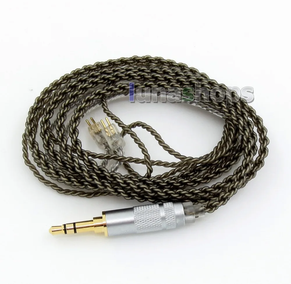 

LN005915 Silver Plated Earphone Brown Cable For Westone 0.78mm W4r UM3X UM3RC ue11 ue18 JH13 JH16 ES3