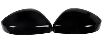 

2pcs Polish Side Rearview Mirror Cover Trim For Land Rover Range rover evoque 2016 2017