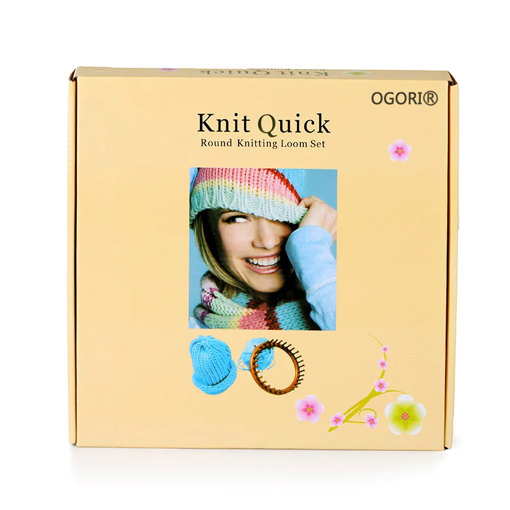 4 Size Quick Diy Round Knitting Knit Wool Loom Set Circular 4 Size Quick Diy Round Knitting Knit Wool Loom Set Circular