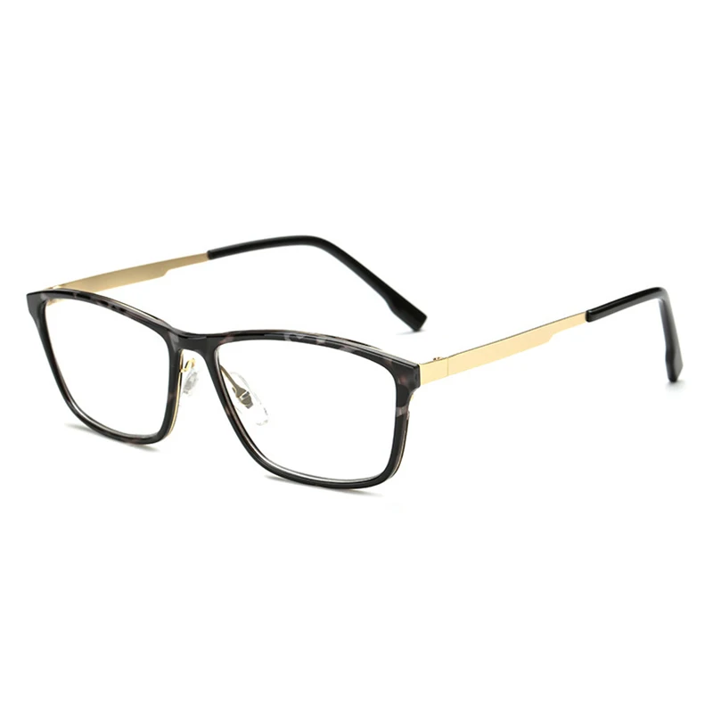 Металлические оправы для очков Винтаж Для мужчин Для женщин дизайнер TR90 площади кадра оптические очки кадр может соответствовать линзы