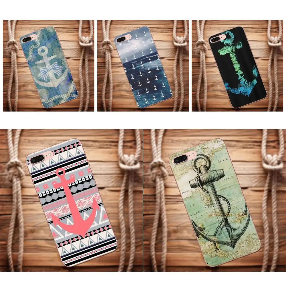 Vvcqod якорь Hipster защитный чехол из термопластичного полиуретана Чехлы для LG G2 G3 MINI