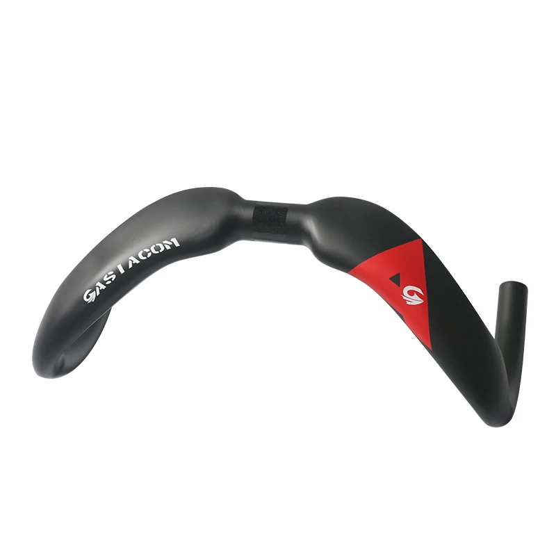 

ASIACOM Road Bike Carbon Handlebar 31.8*370 / 385 mm Triathlon Racing Bicycle Handlebar Bike Accessory
