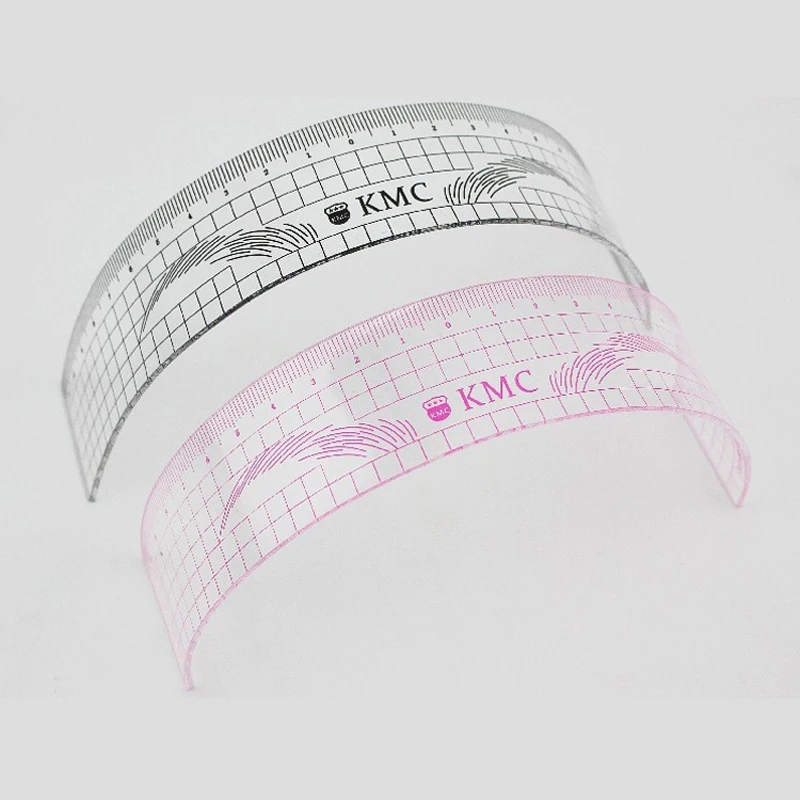 3 шт. Перманентный макияж пластиковая линейка для нанесения татуировки на брови
