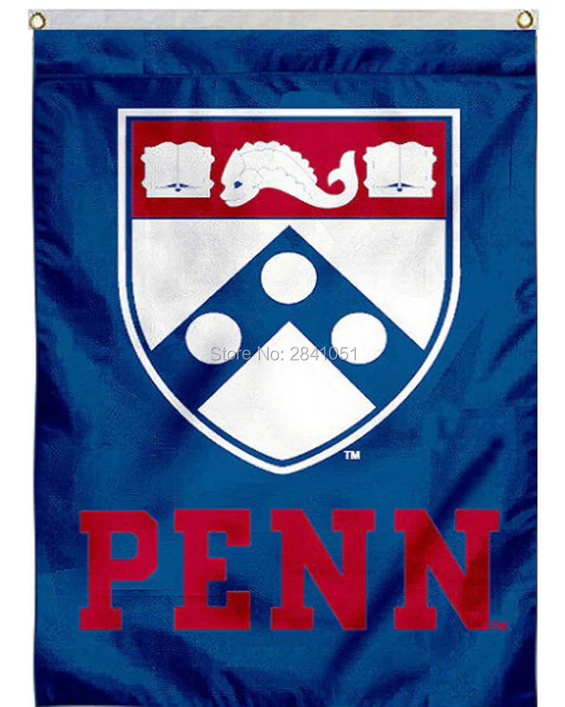 5 Color Penn Quakers Athletic Logo Team American Outdoor Indoor
