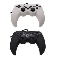 Пластиковые USB Контроллер USB Компьютера Game Pad Контроллер Совместимо с Windows 7/Windows 9X для PSII PSIII PS2 PS3 ПК