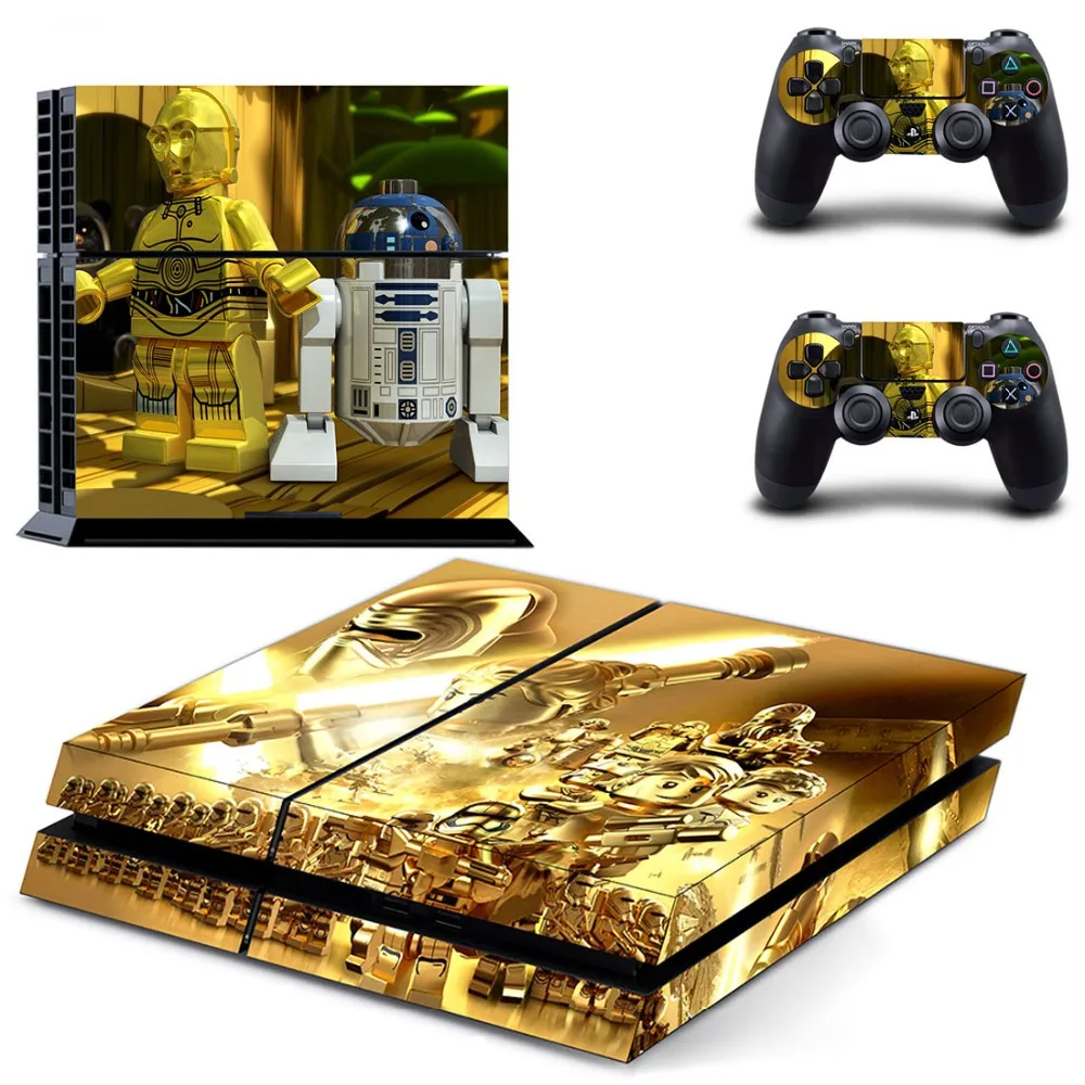 

PS4 Skin Sticker Decals for Sony PS4 PlayStation 4 and 2 Controllers Skins--Star Wars: The Force Awakens