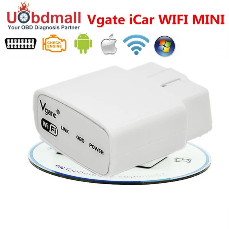 Prix pour 2017 Date Vgate iCar ELM327 Wifi OBD Adaptateur De Diagnostic iCar Elm 327 WIFI Automobile Scanner Pour Android IOS Téléphone Prix pour 2017 Date Vgate iCar ELM327 Wifi OBD Adaptateur De Diagnostic iCar Elm 327 WIFI Automobile Scanner Pour Android IOS Téléphone