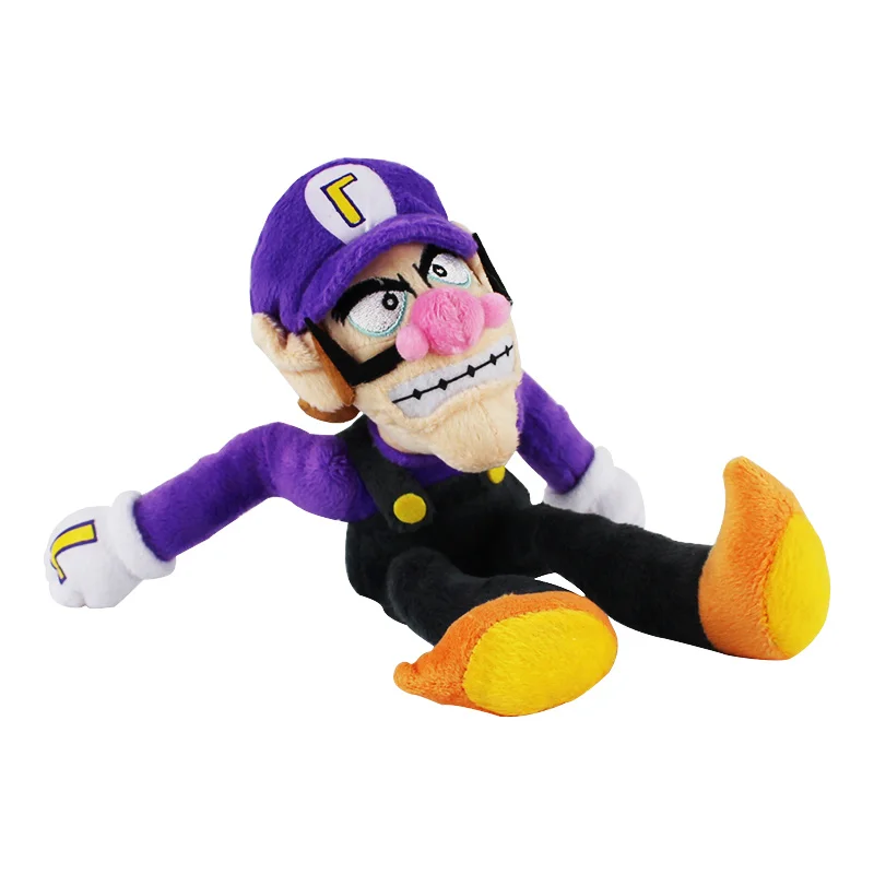 26 см Waluigi плюшевые Super Mario Bros Братья Луиджи Марио Waluigi плюшевые мягкие игрушки, куклы детские подарки