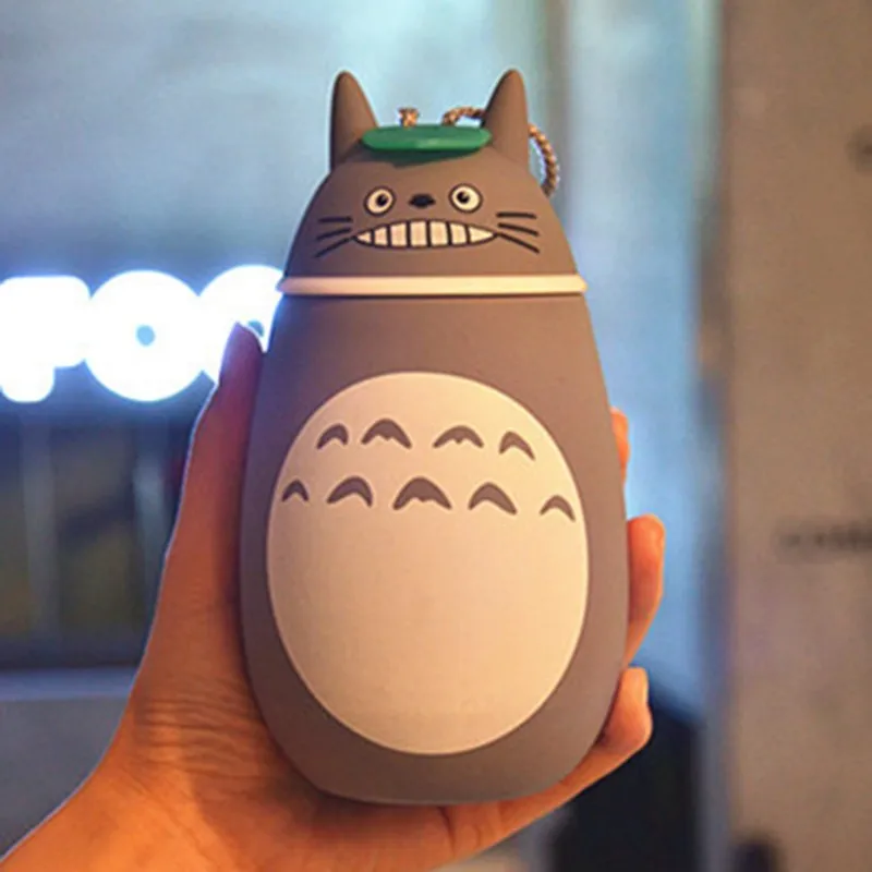2016-hot-Creative-Cartoon-termos-Vacuum-Thermos-Mug-My-Neighbor-Totoro-of-cola-Novelty-Stainless-Steel