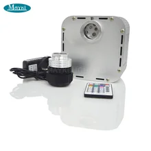 Maykit 27 Вт волоконно-оптический Звездный потолочный светильник с 28 клавишами дистанционного управления DIY RGB Изменение цвета Звездный осветитель