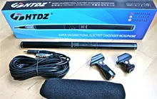 Htdz HT-81 микрофон Микрофон 14.37 дюймов Профессиональный электретный конденсаторный микрофон