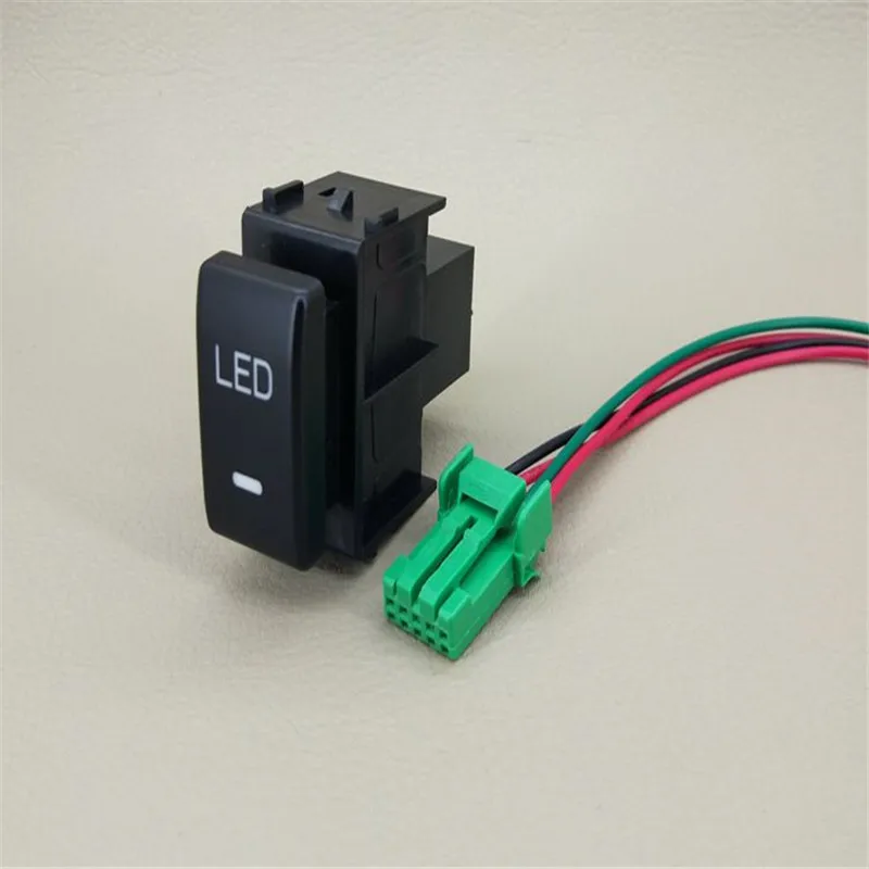 

JINGHANG For Nissan Teana (2004-2012) LED switch with wire & Recorder switch with wire Auto accessories Free shipping