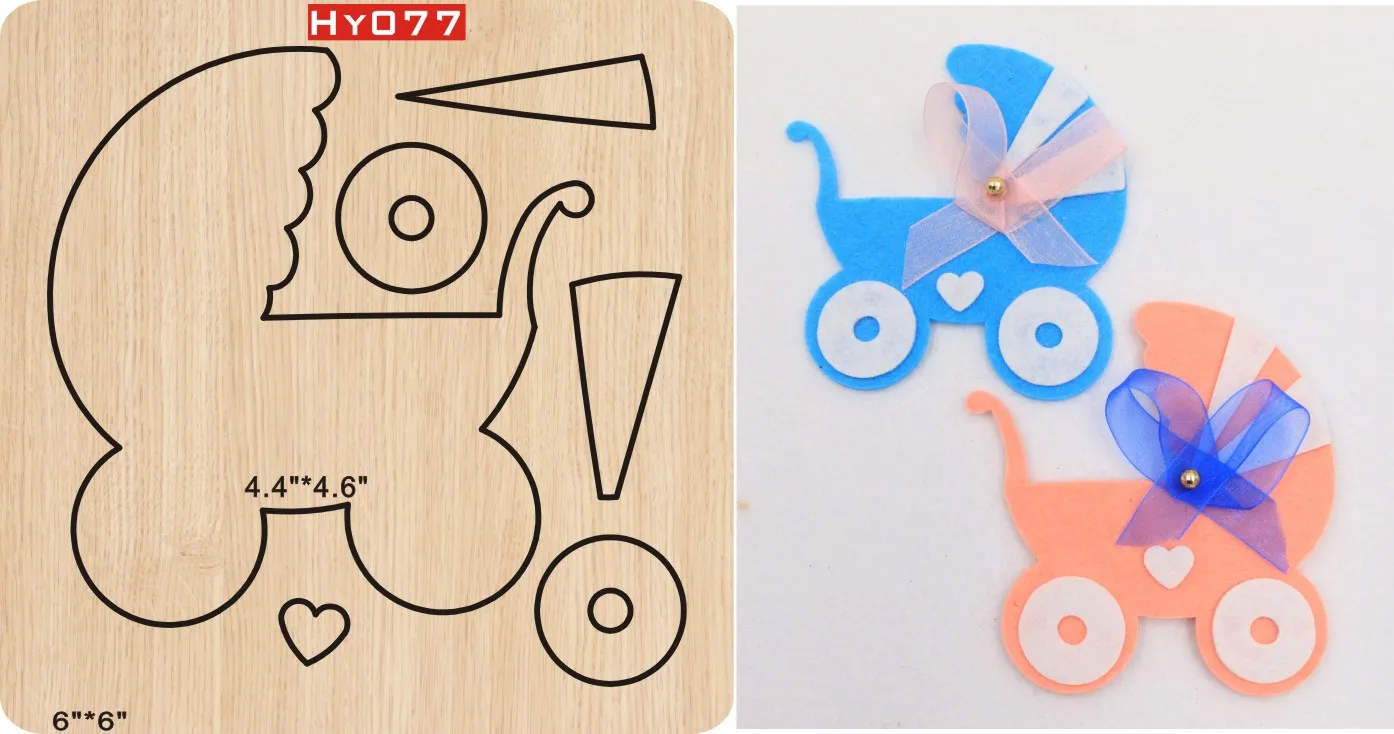 

Baby carriage DIY new wooden mould cutting dies for scrapbooking Thickness/15.8mm