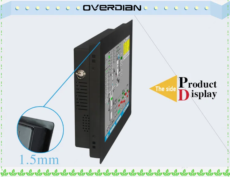 15 "промышленный компьютер бытовой встроенный компьютер XP Системы resistancetouch плоскости компьютер 4:3 Экран одним касанием 1024*768