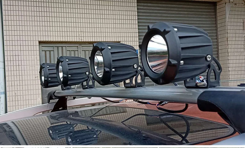 12 В 24 В Светодиодный точечный/наводняющий комбинированный светильник для вождения автомобиля грузовика Bullbar прожектор для крыши внедорожный головной светильник 4x4 противотуманный светильник мотоцикл Дневной светильник