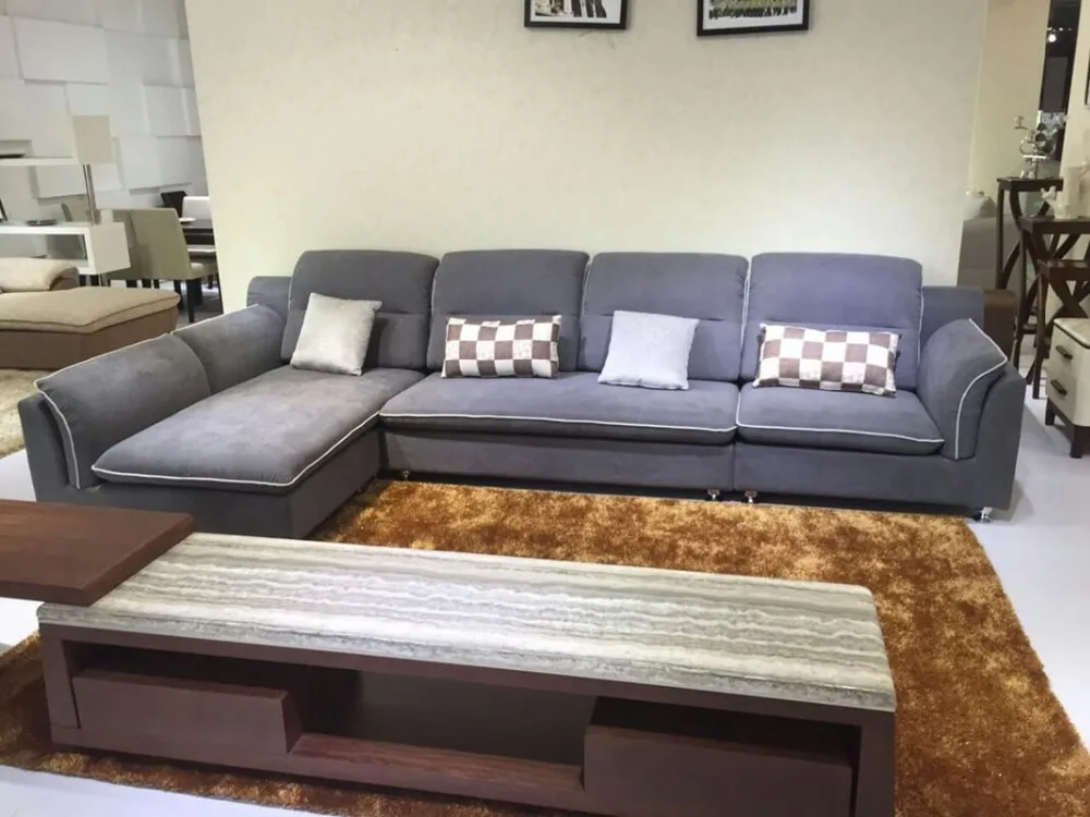Compra gris muebles de la sala online al por mayor de china ...