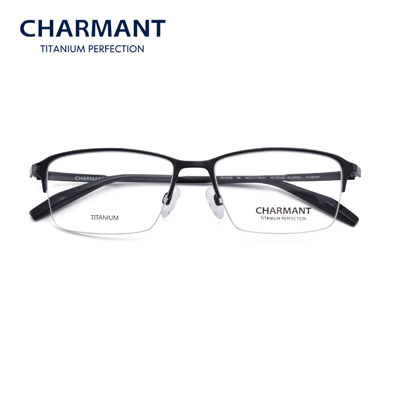 Charmant чистый титан оправа для мужских очков мужские прогрессивные многофокусные очки Оптические очки Рамка CH10335