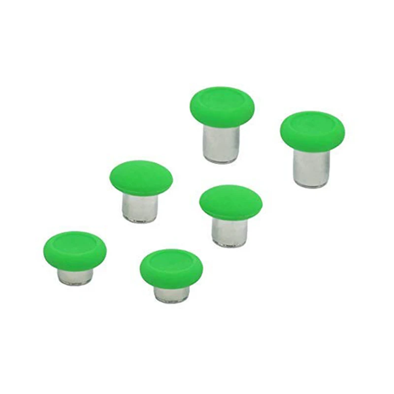 6 в 1 Сменные джойстики сменные части для контроллера Xbox One Elite - Цвет: Green