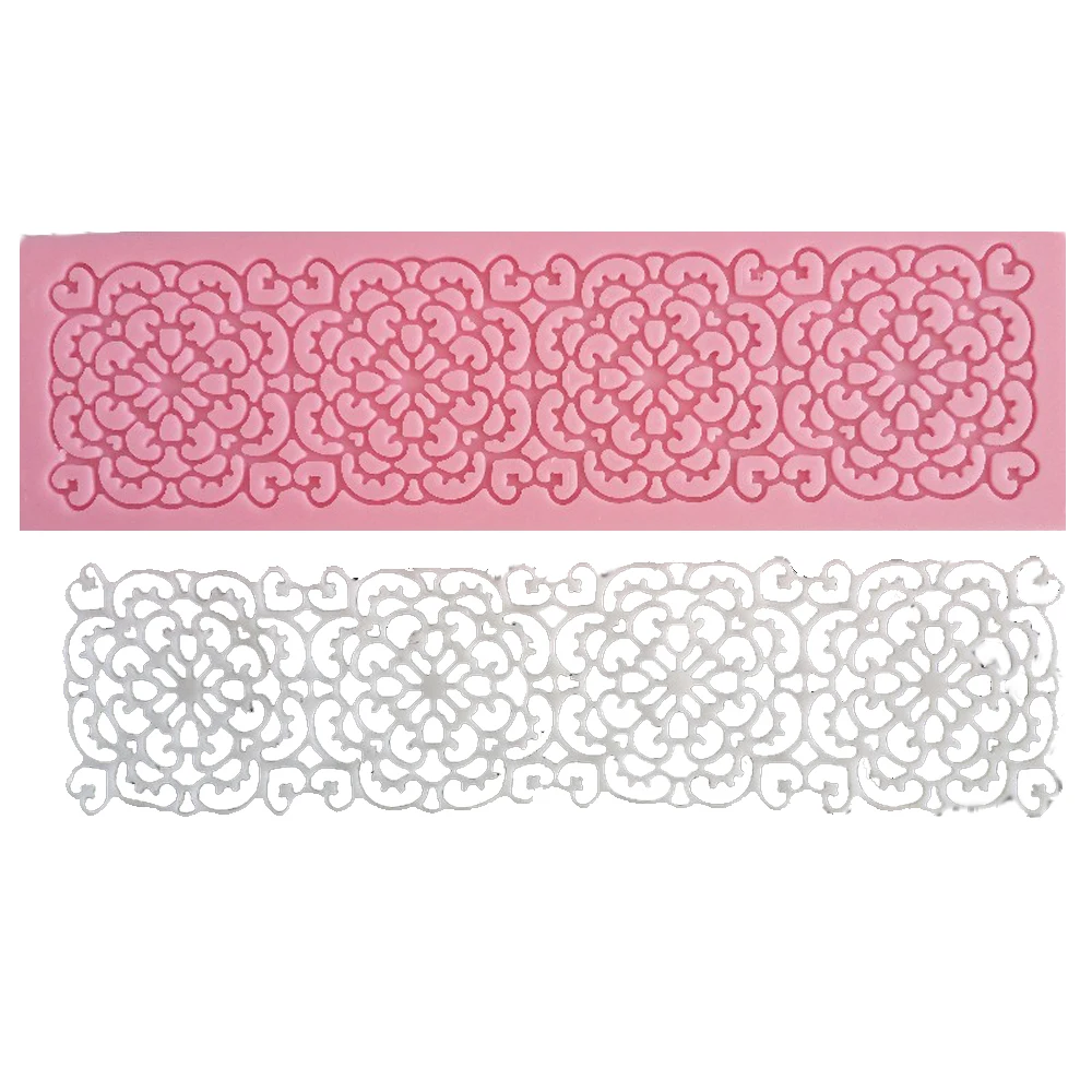 

3D Lace Silicone Fondant Molds Cake Decorating Styling Tools