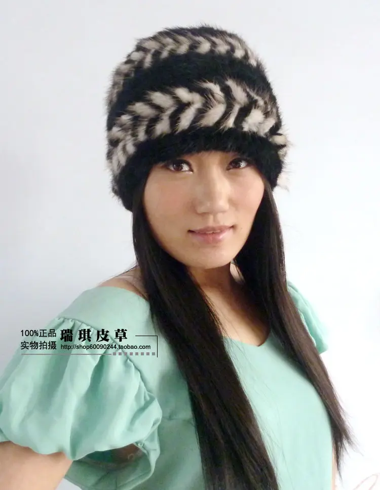 

2016 mink hair hat women's mink preparation of a hat women's fur hat fur hat