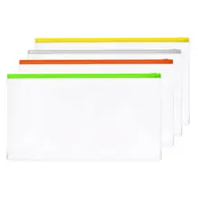 5PSC A4 A5 A6 прозрачный край кольцевания файл документ канцелярские посылка мешок