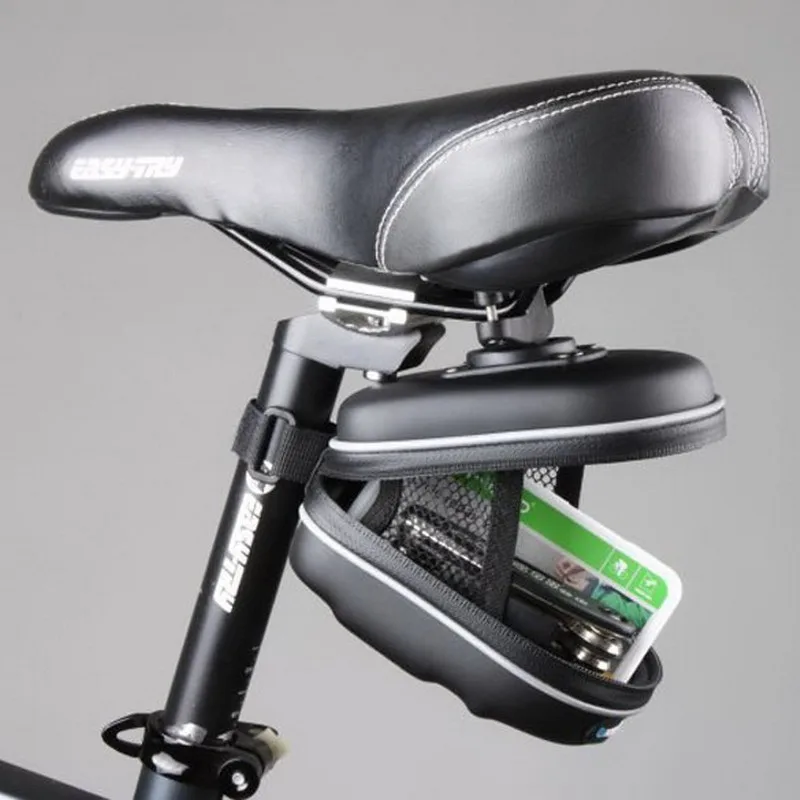 Perfect ROSWHEEL Mini Bicycle Bag Waterproof Cycling Bike Saddle Seat Bag EVA Basket Rear Pouch Rainproof MTB Bicycle Case bicicleta 6