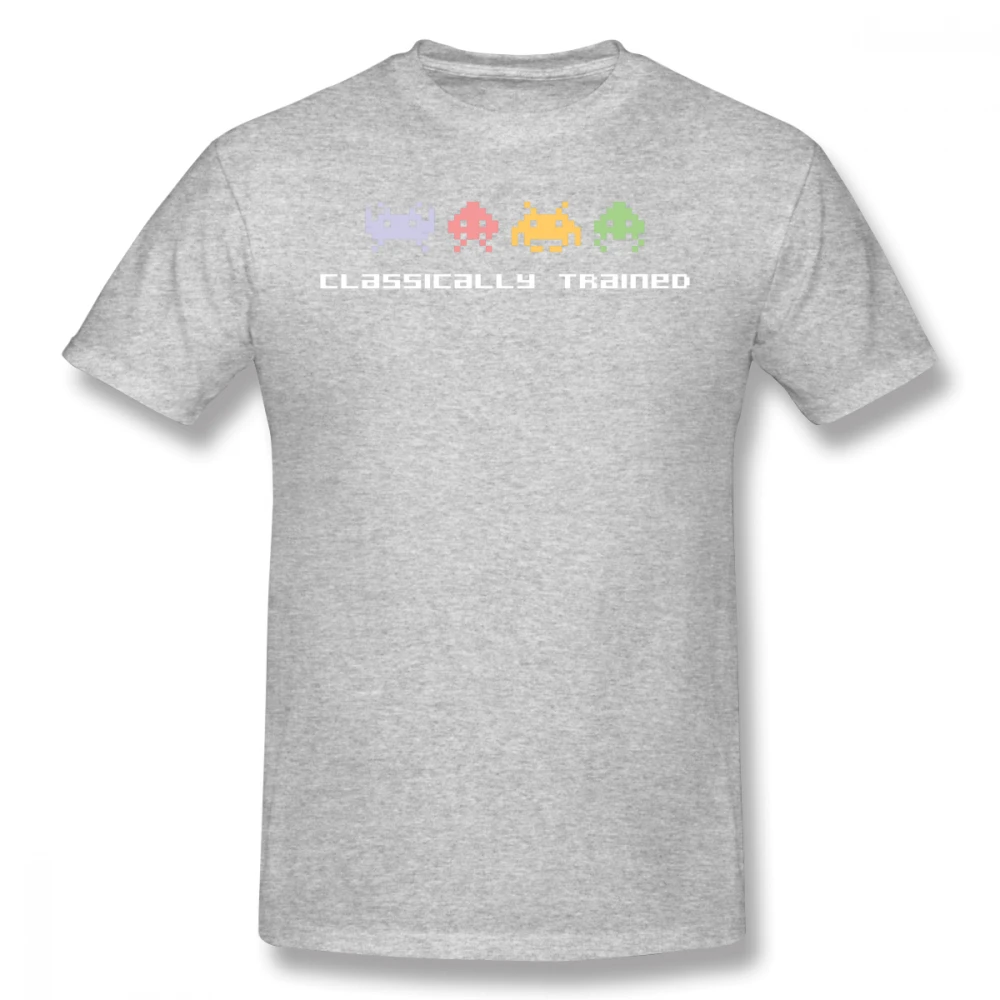 Geek T Shirt Classically Trained 80s Video Games T-Shirt Funny Short-Sleeve Tee Shirt Oversize 100 Percent Cotton Men Tshirt Geek T Shirt Classically Trained 80s Video Games T-Shirt Funny Short-Sleeve Tee Shirt Oversize 100 Percent Cotton Men Tshirt