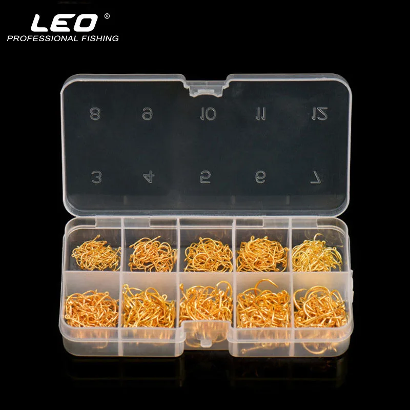 

600PCS/BOX High Carbon Steel Fishing Hooks Sharp Barbed Circle Fishhooks Carp Fishing Hooks Fishing Accessories 3#-12#