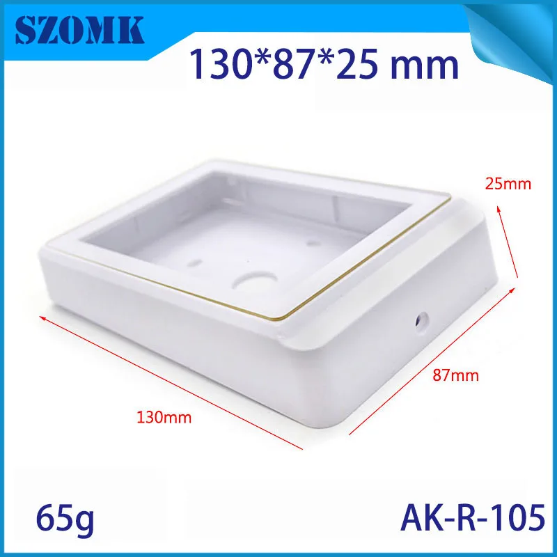 szomk IC card reader plastic enclosure for electronics project plastic sensor junction box distribution box instrument case plastic housing for pcb (10)