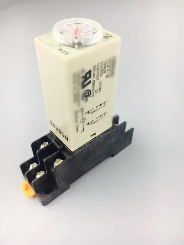 

1SET H3Y-2 3Min 220V Small time relay power on time delay silver point