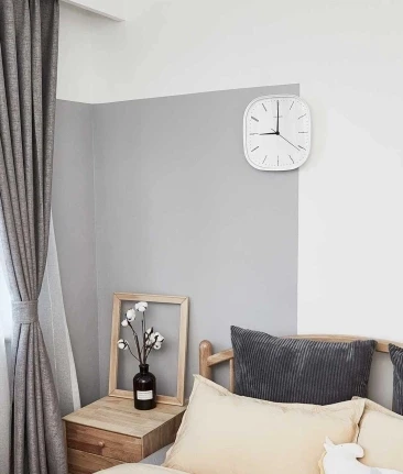 Original xiaomi mijia wall clock and simple and thin ultra-quiet timetable hanging clock suitable f