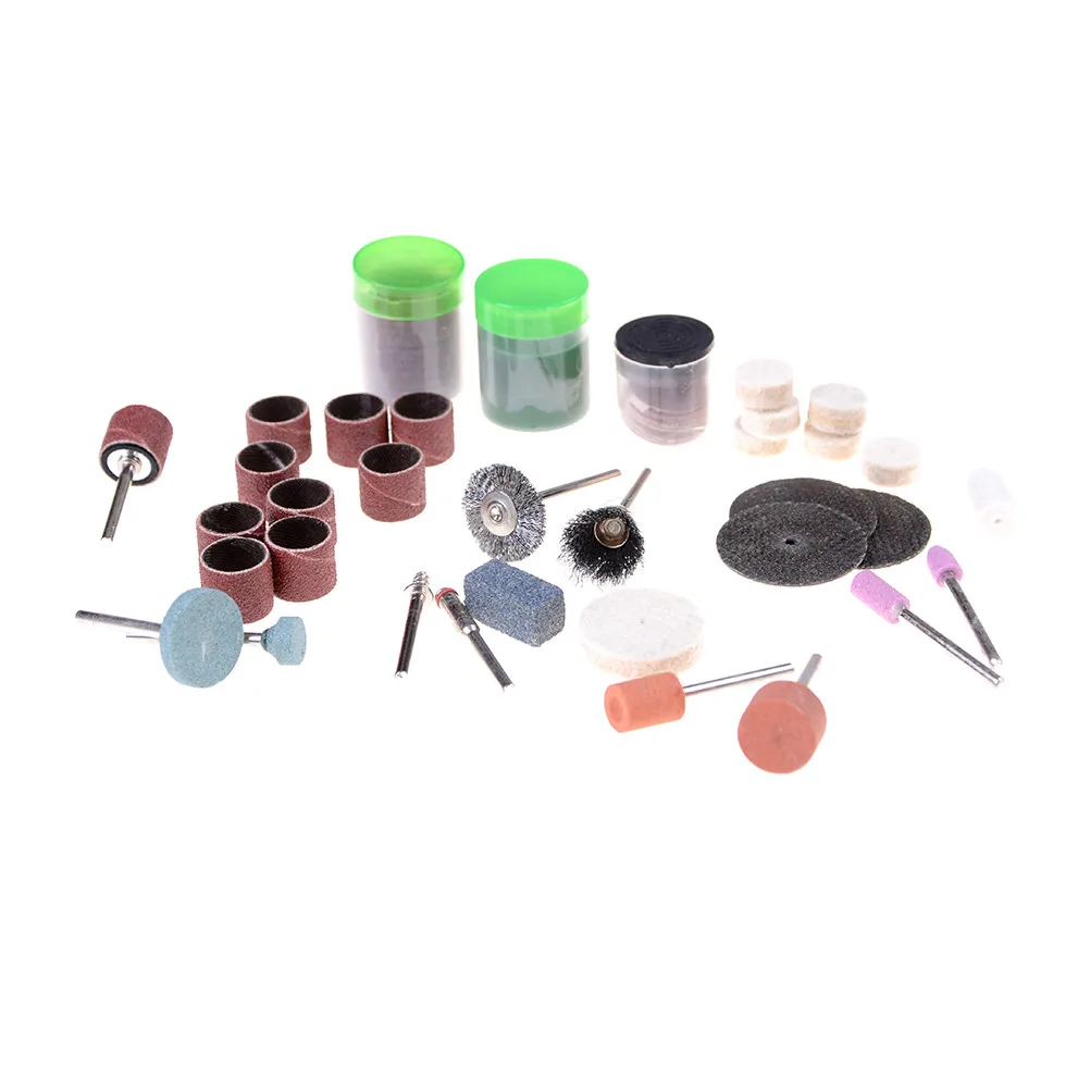 Best Quality 150Pcs Rotary Power Tool Fits Dremel 1/8" Shank Sanding Polish Accessory Bit Set