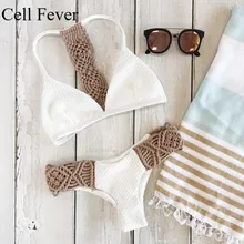 White Bikini Set Swimsuit Women's Swimming Suit Low Waist Two Pieces Swimwear 2019 Ladies Beach Bathing Suits Swimsuits oiyeefo 6 colors white diamond bikini luxury swimsuit swimwear female two pieces swimming suits for women beach may shiny plavky
