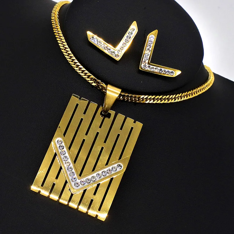 AMUMIU дизайн Горячая Распродажа золотой цвет Австрия Кристалл украшения набор для женщин Smile квадратный JS069