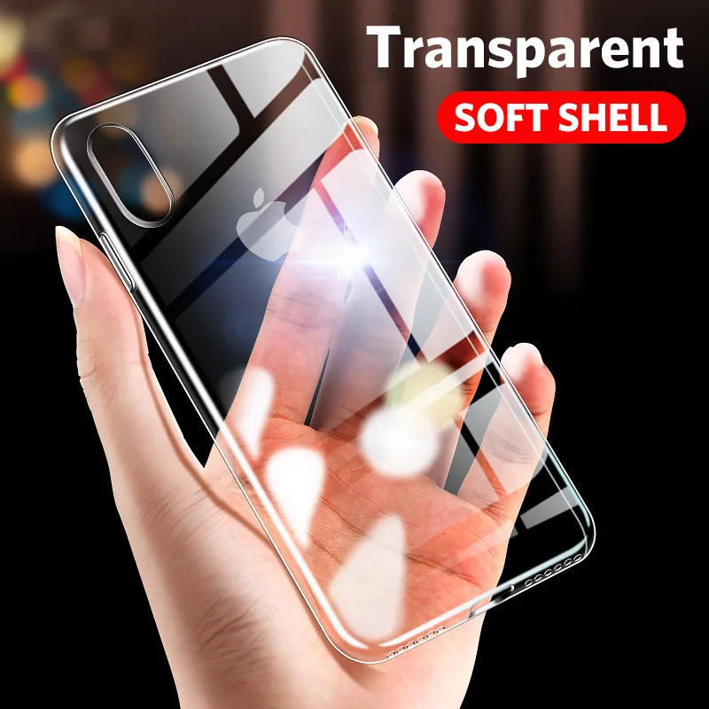 

Clear Silicon Phone Case For iPhone 7 8 7 Plus 8 Plus X Transparent Soft TPU Cases For iPhone 6 6s 6Plus 5 5s SE LJ-MILLKEY