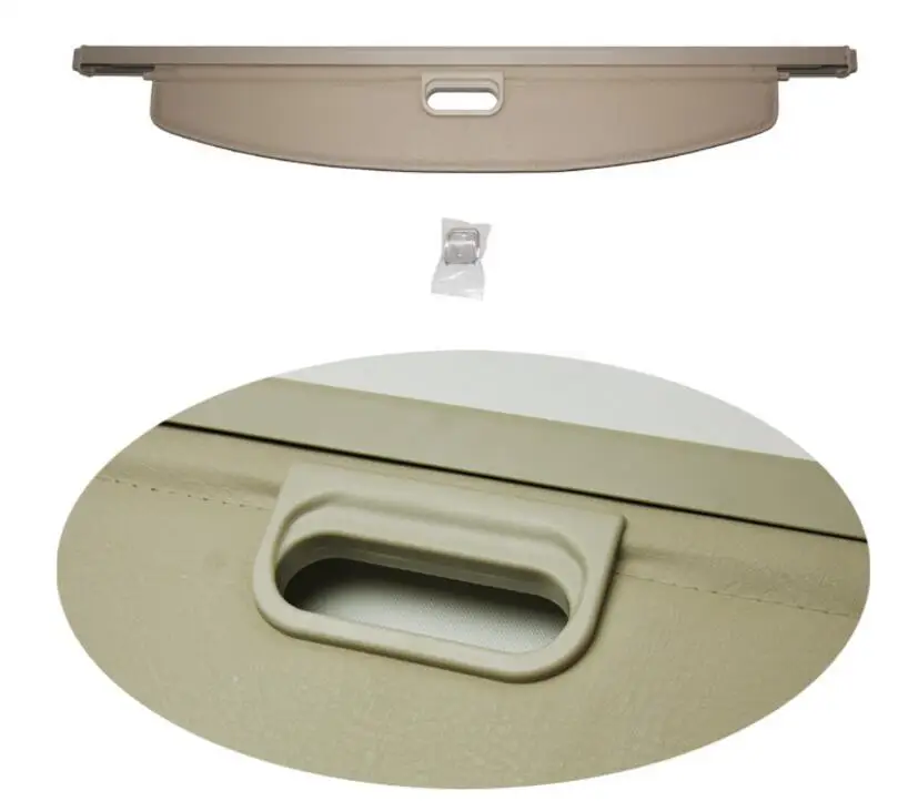 

JIOYNG Car Rear Trunk Security Shield Cargo Screen Shield shade Cover Fits For Cadillac SRX SRX 2009-2015(Black,beige)
