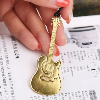 

1PC Metal Bookmark Vintage Musical Instruments Bookmark Paper Clip for Book Mark Notes 6 Types Available