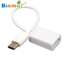 Binmer тип-c 3,1 Мужской к USB2.0 Женский адаптер OTG кабель синхронизации данных разъем адаптера Sep 12