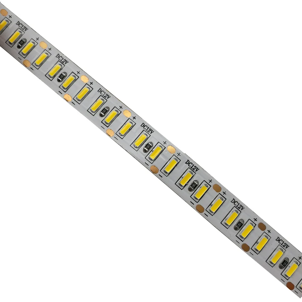 4014 SMD 204 светодио дный s/m светодио дный ленты Гибкие светодиодные 5 м 1020 светодио дный s ленты DC12V веревка лампа супер яркий холодный белый